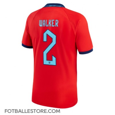 England Kyle Walker #2 Bortedrakt VM 2022 Kortermet